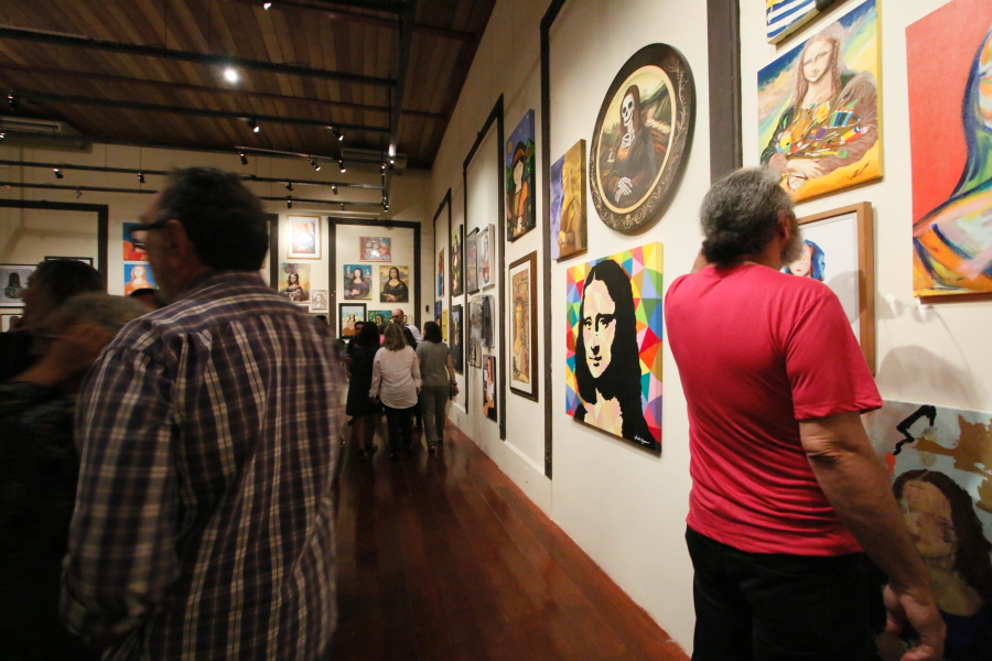 Museu do Ceará, a exposição “Novos Olhares para a Monalisa”