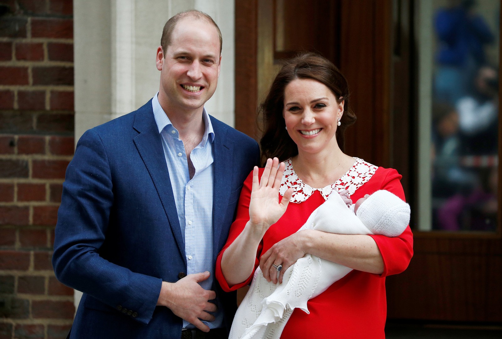 Nasce terceiro filho de Kate Middleton com o príncipe William