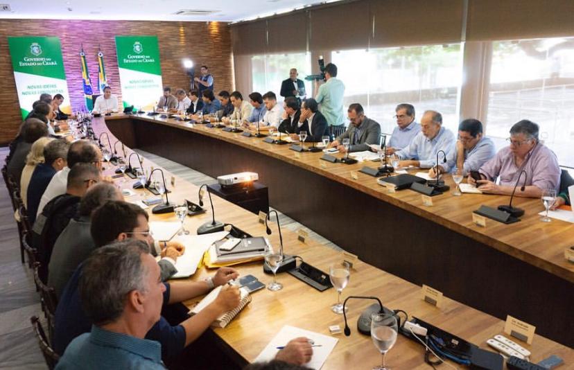 Governador do Ceará esteve reunido com a bancada Federal do Ceará