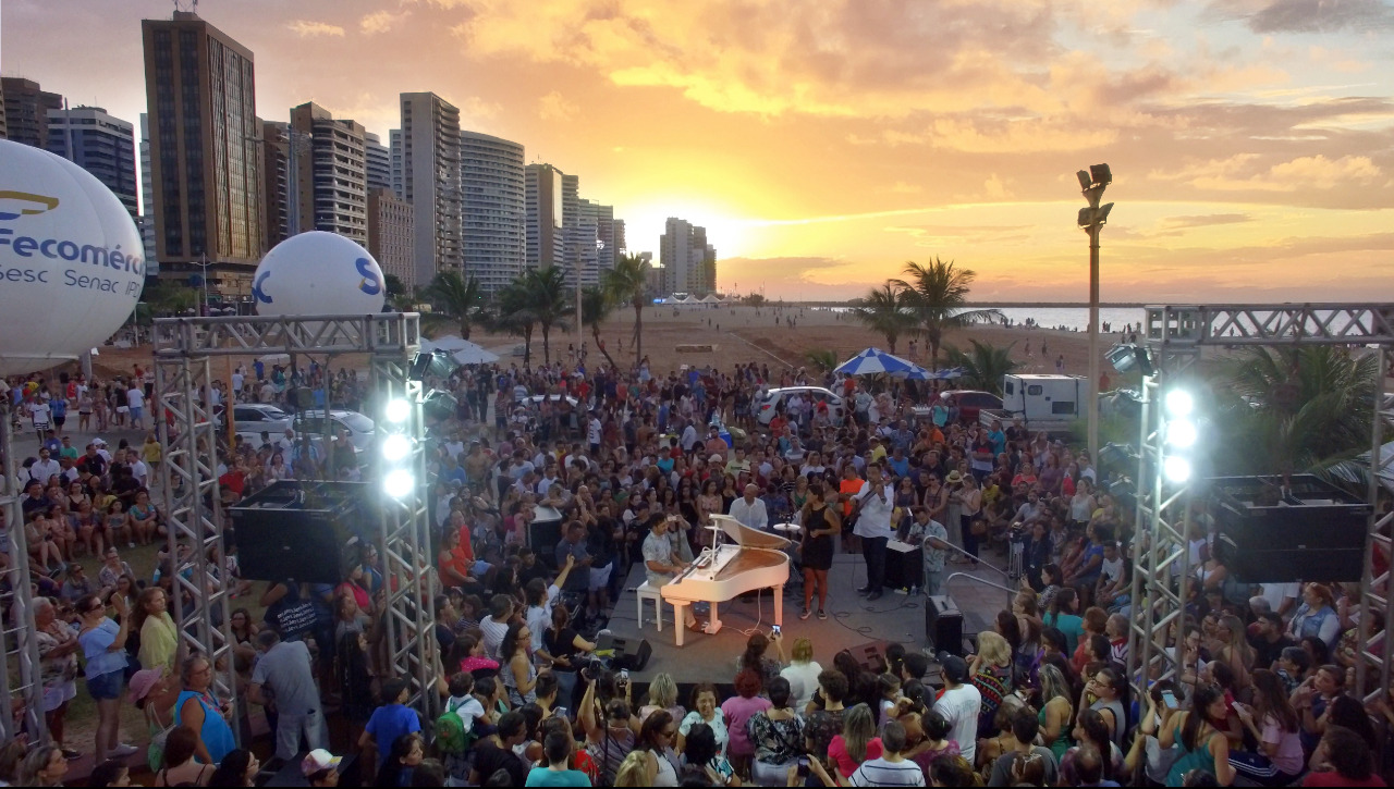 O Bolero é o ritmo musical do Projeto Pôr do Sol Fortaleza deste domingo (27/09)
