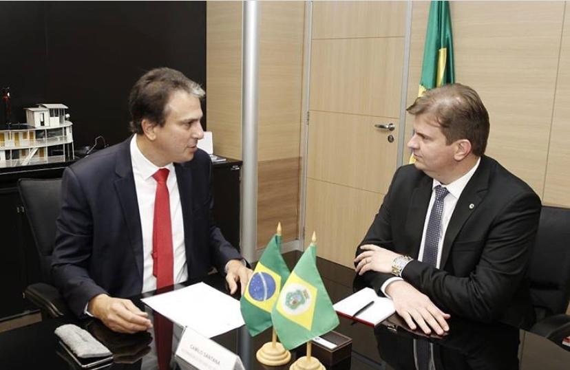 Camilo Santana se reuniu com o ministro do Desenvolvimento Regional, em Brasília