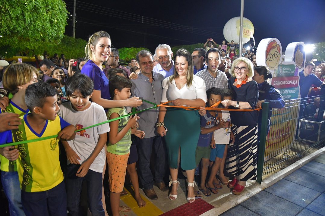 A 91ª brinquedopraça do Ceará foi inaugurada, em General Sampaio