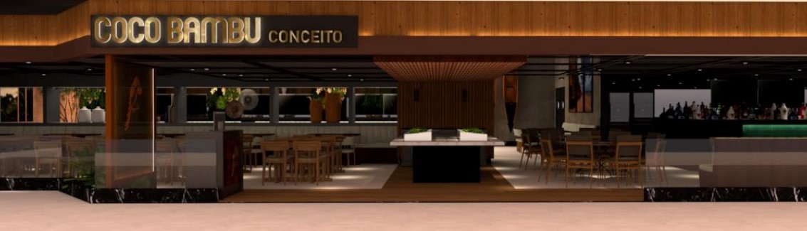 Coco Bambu Conceito nova unidade no Shopping Eldorado, em São Paulo