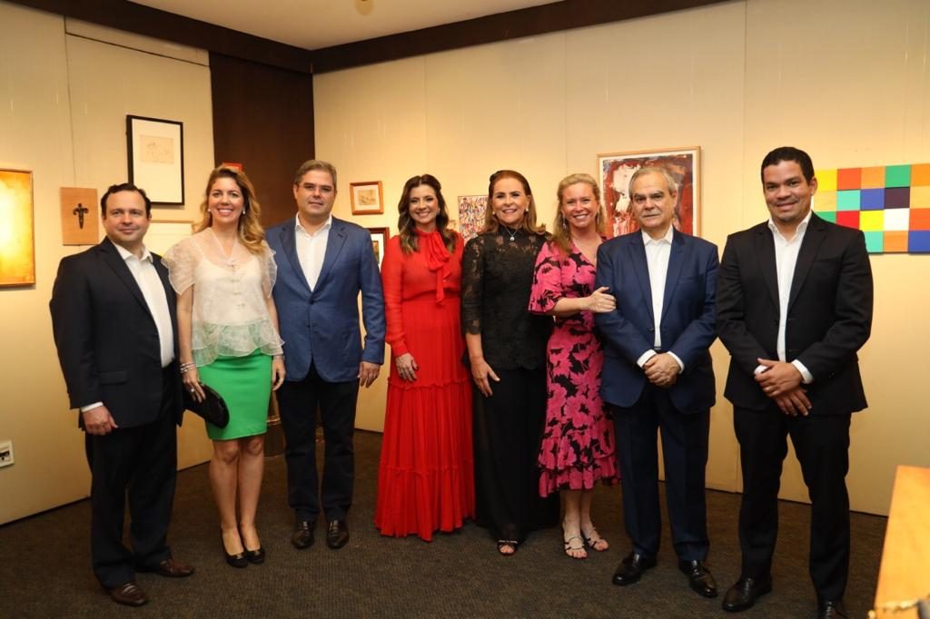 Igor Queiros, Ticiana Rolim Queiros, Edson Neto, Emília Buarque, Beatriz Fiuza,Bia E Max Perlingeiro e Kaka Queiros