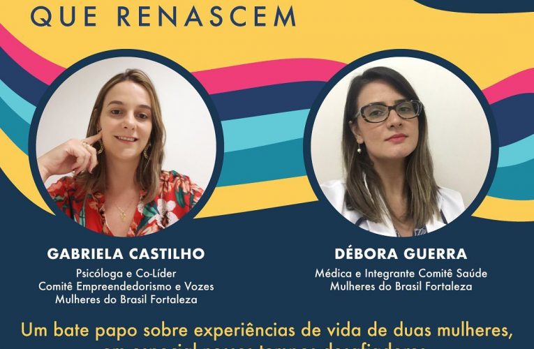 Grupo Mulheres do Brasil realiza live com bate-papo sobre saúde emocional
