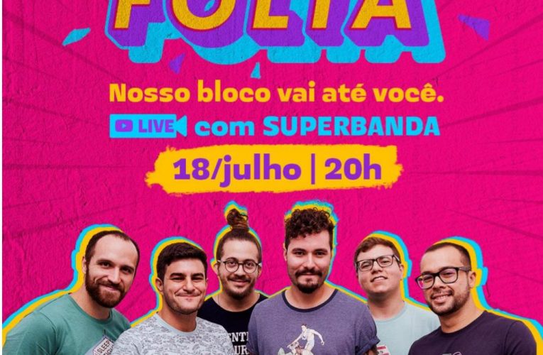 RioMar traz clima de folia em live com a Superbanda