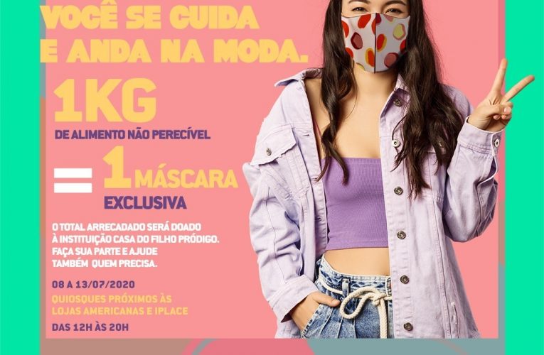 Shopping Iguatemi Fortaleza lança campanha “fashion” para estimular o uso de máscara como novo acessório