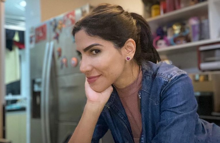 Janine Salles, de ‘Fina Estampa’, Atriz, que teve trabalhos pausados por causa do coronavírus, faz as guloseimas com a ajuda especial da filha