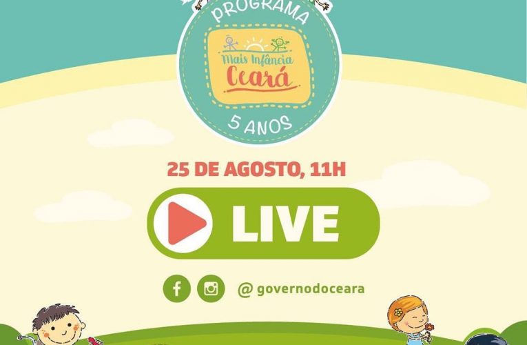 Mais Infância Ceará comemora 5 anos promovendo o desenvolvimento das crianças, no Ceará.