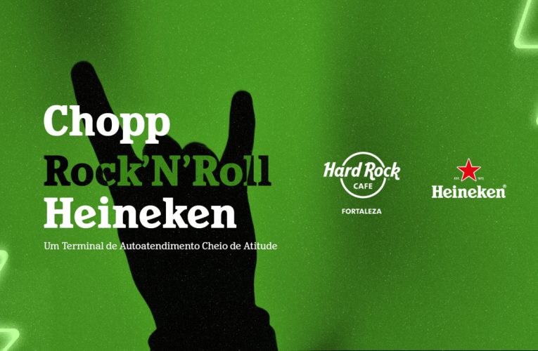 Hard Rock Cafe Fortaleza lança primeira estação de autoatendimento Heineken do Nordeste