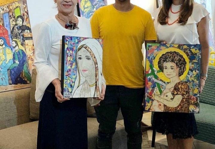 Hotel Sonata de Iracema promove oficina de pintura com artista Adriano Paz