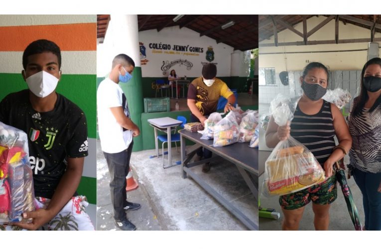 Governo do Ceará garante distribuição de kits alimentícios aos alunos da rede pública estadual