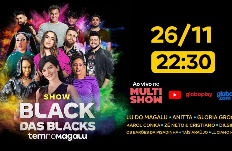 Magalu reúne artistas em evento especial de Black Friday