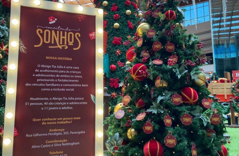 Campanha solidária de Natal do Iguatemi Fortaleza conecta clientes com crianças em vulnerabilidade social