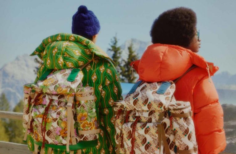 Parceria entre as marcas italiana e estadunidense  GUCCI E THE NORTH FACE