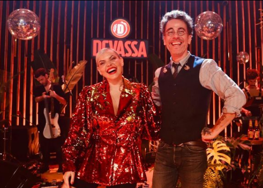 Parceria entre Duda Beat e Nando Reis vai ganhar edição limitada em vinil