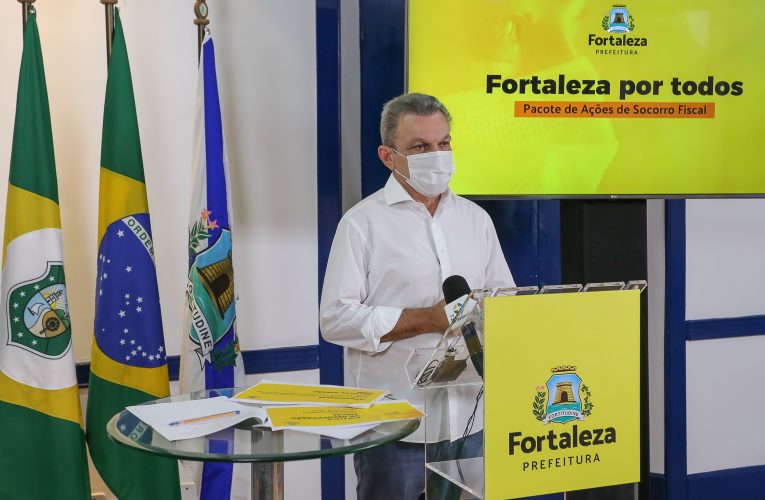 Prefeito de Fortaleza anuncia pacote de recuperação fiscal com renegociação de dívidas, adiamento de tributos e suspensão de taxas