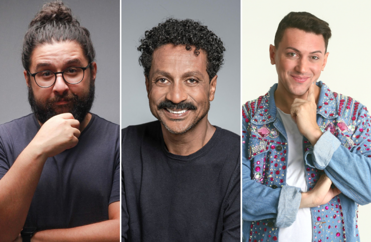 Luis Miranda, Moisés Loureiro e Denis Lacerda realizam show gratuito de Stand-Up nesta sexta-feira (15)