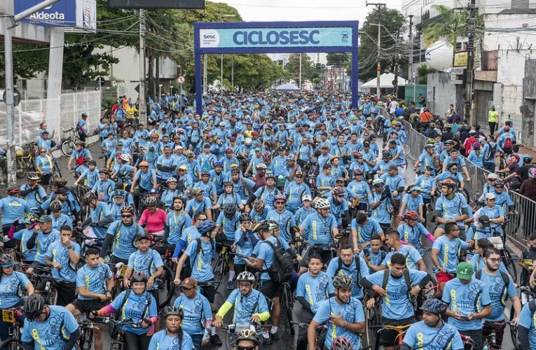 CicloSesc: maior passeio ciclístico do Ceará recebe inscrições para sua 27ª edição