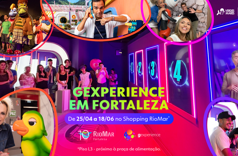 Gexperience, o parque de experiências da Globo, inicia a sua jornada itinerante pelo Brasil