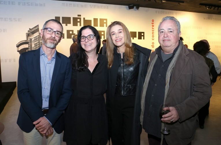 Abertura da Expoção-“Itália Brutalista: a arte do concreto” Polo Cultural ItaliaNoRio