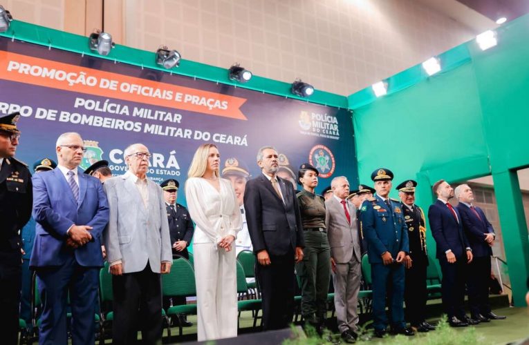 Governo do Ceará promove 2.532 militares durante solenidade em Fortaleza