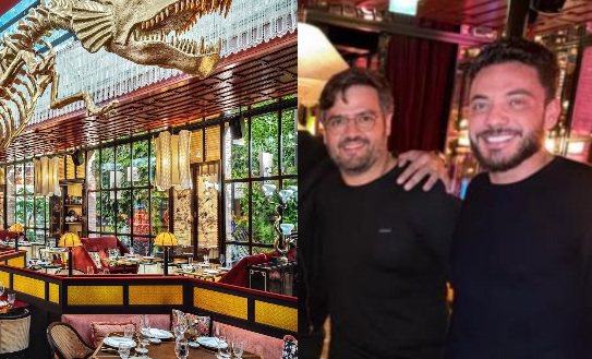 Conexão Lisboa: Valderico Júnior e Wesley Safadão em Jantar Exclusivo No Restaurante JNcQUOI