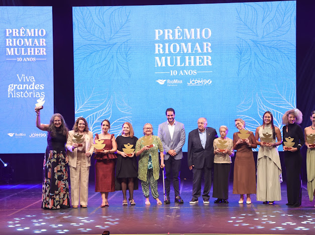 10º Prêmio RioMar Mulher comemora uma década de trajetórias que refletem a força, a coragem e a sensibilidade da mulher