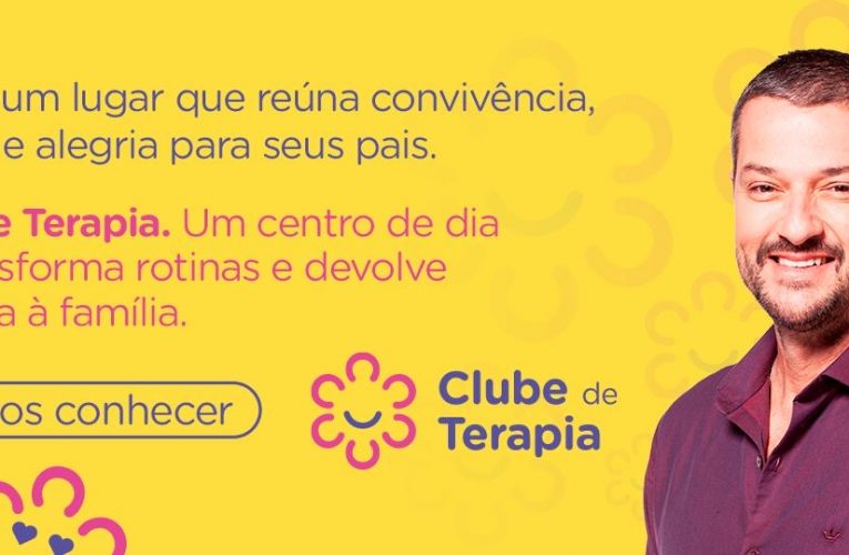 Ator Marcelo Serrado assume campanha do Clube de Terapia e reforça debate sobre envelhecimento com qualidade de vida