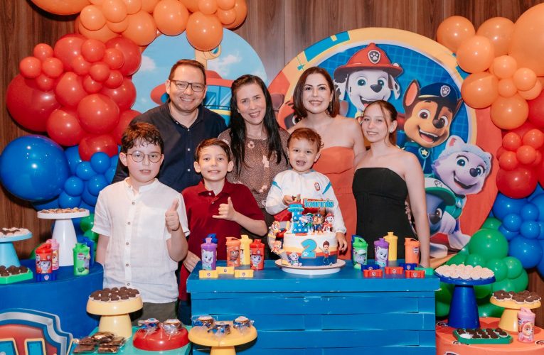 Liane Bastos celebra os 2 anos do filho Ioannis em tarde encantadora no Coco Bambu